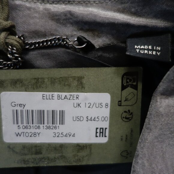 All Saints Elle Blazer NWT - Picture 8 of 16